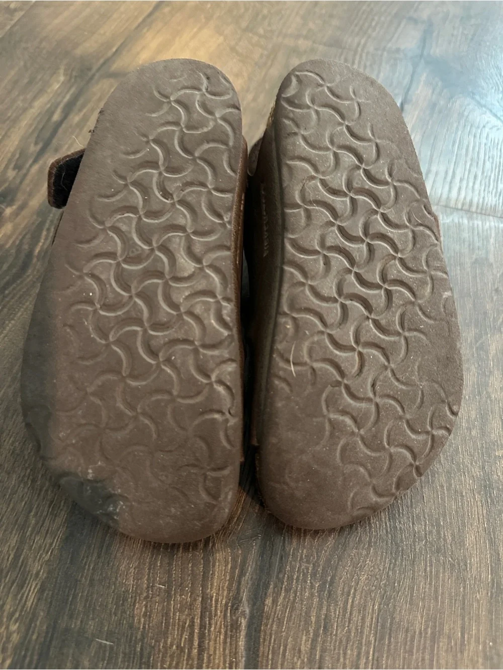 Birkenstock Kids Brown Double Strap Sandals